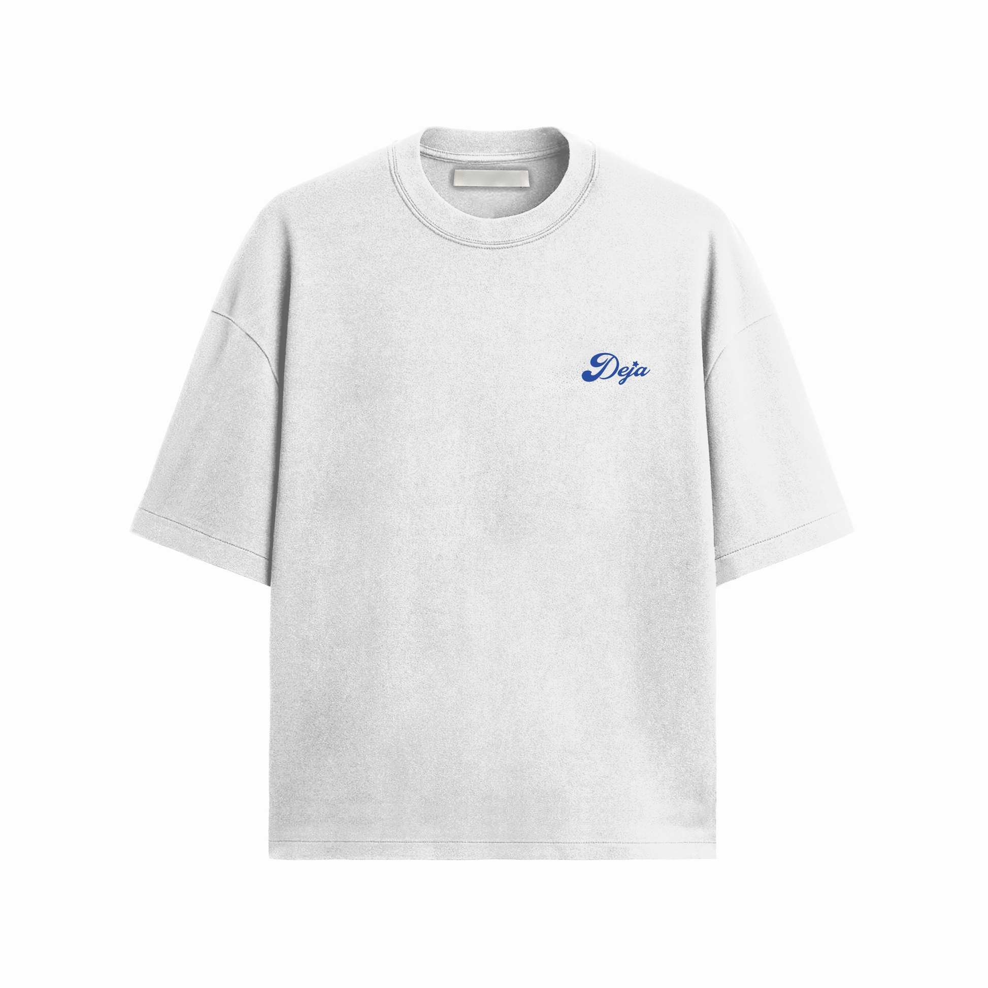 Basic Printed White Tshirt