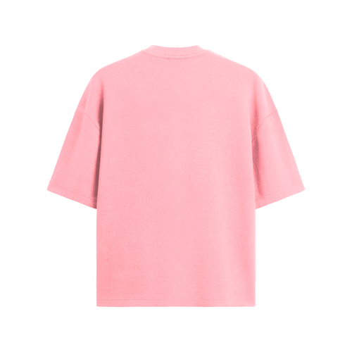 Basic Embroidered Baby Pink Tshirt