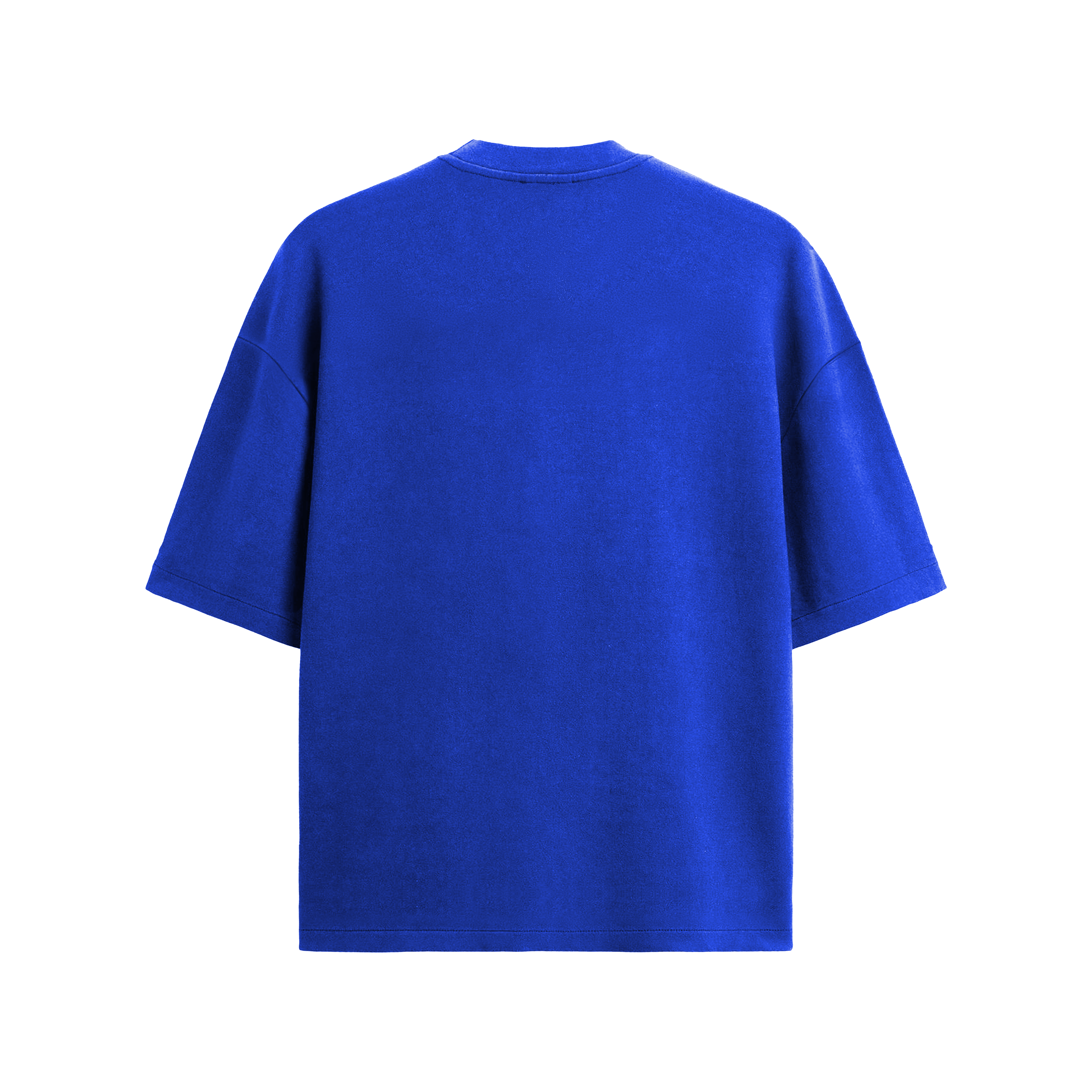 Basic Printed Saxe Blue Tshirt