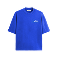 Basic Printed Saxe Blue Tshirt
