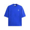 Basic Embroidered Saxe Blue Tshirt