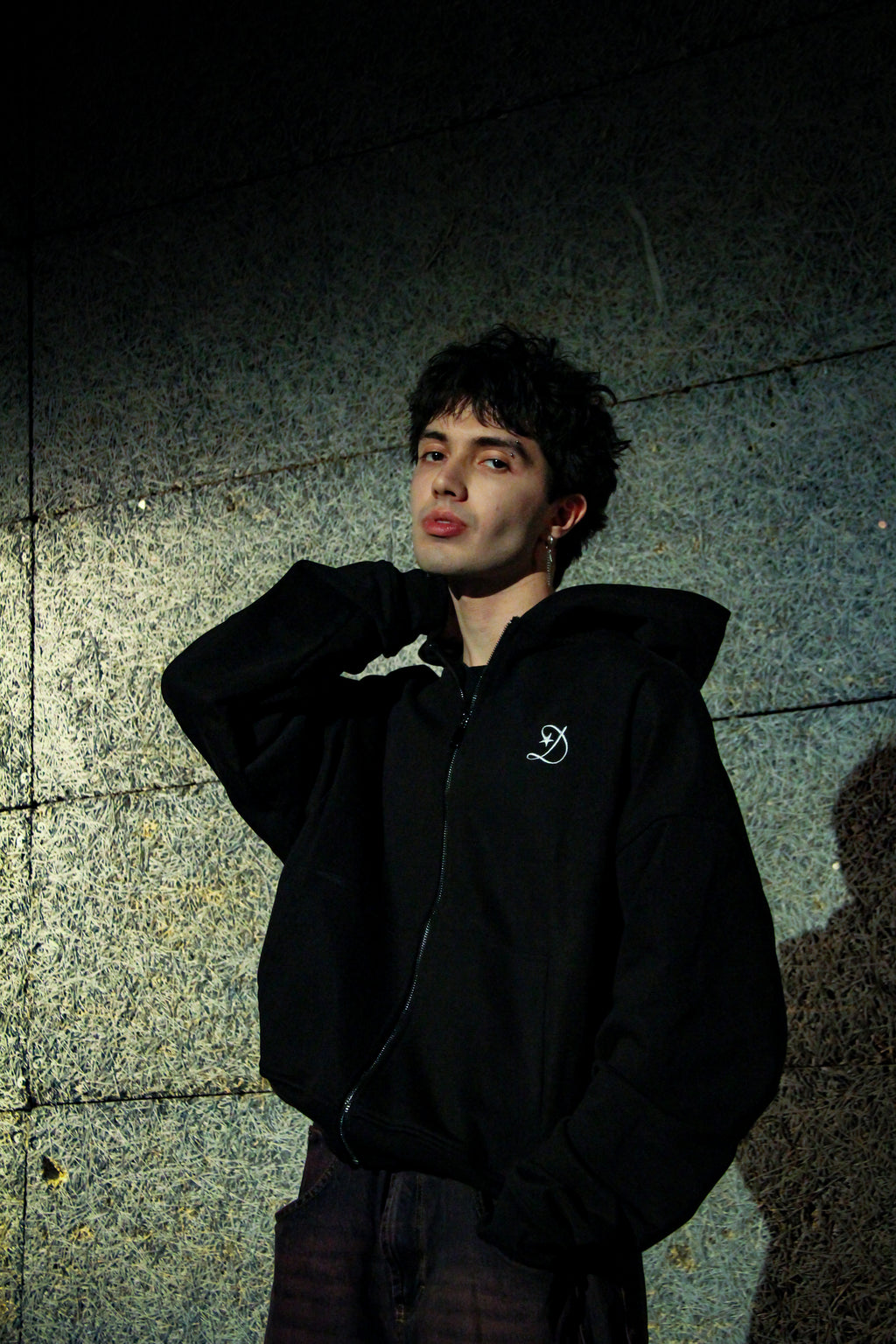Labor Black Zip Up