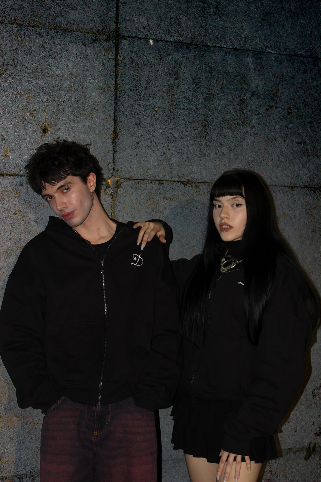 Labor Black Zip Up