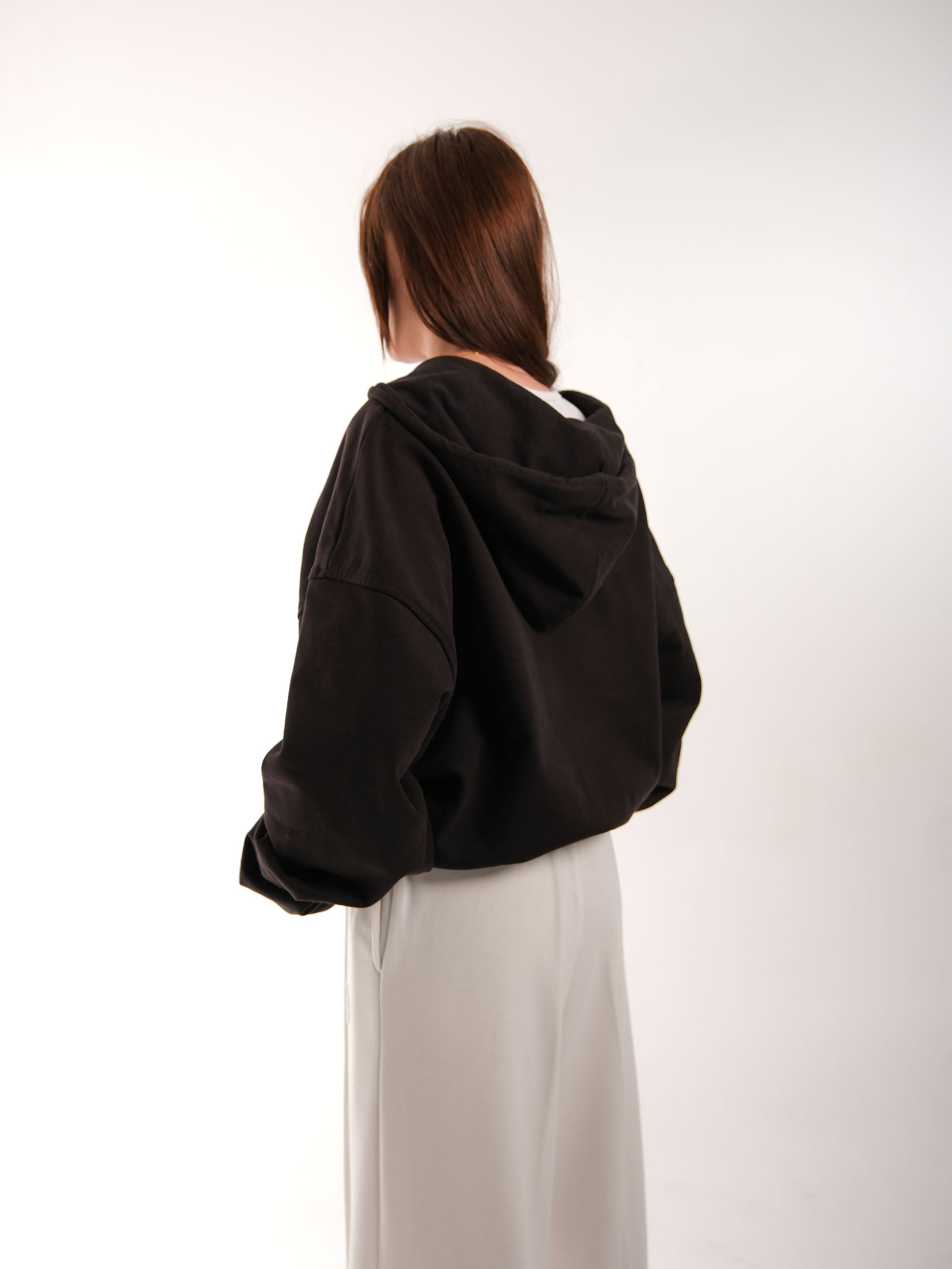 Labor Black Zip Up