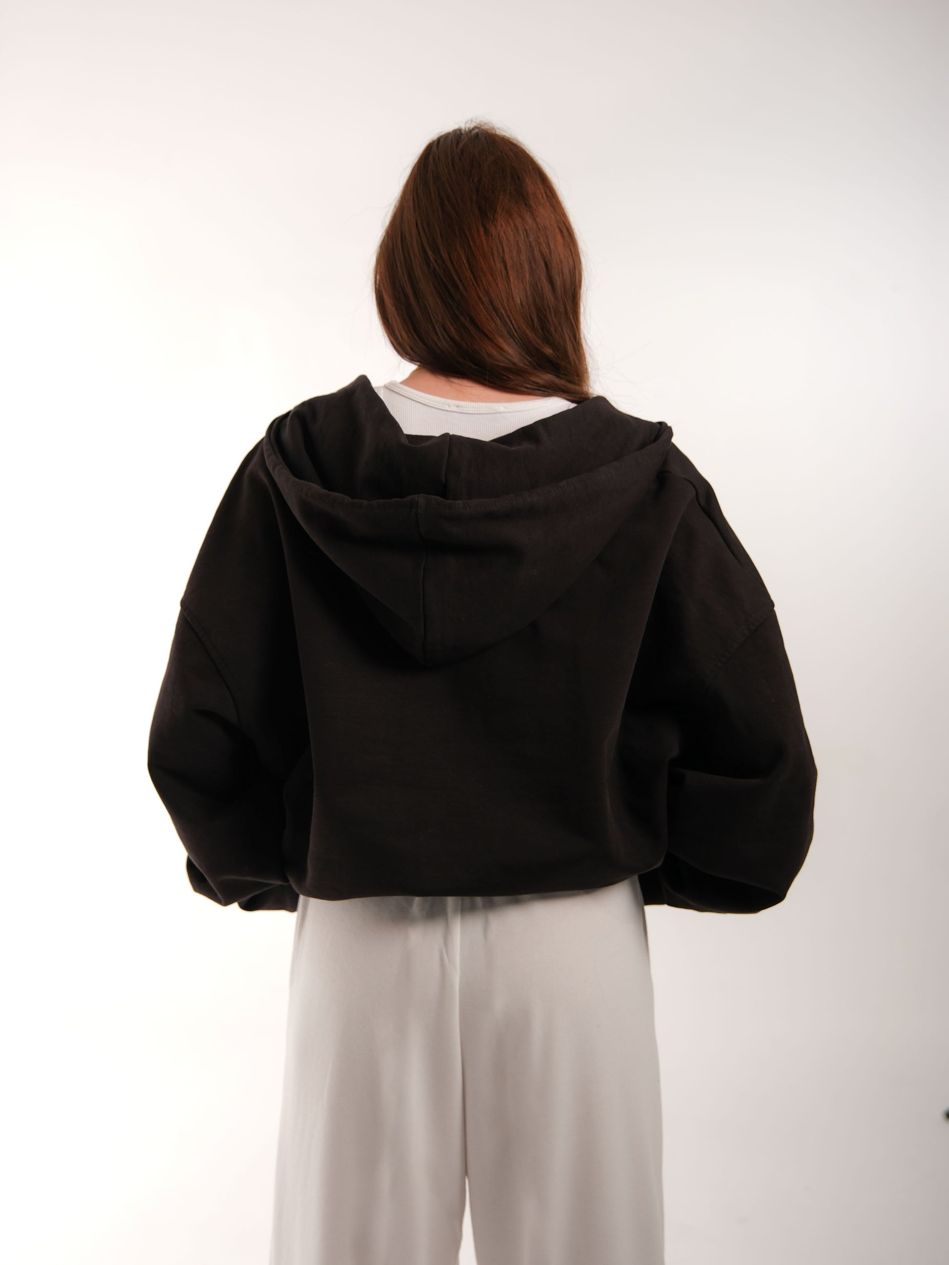 Labor Black Zip Up