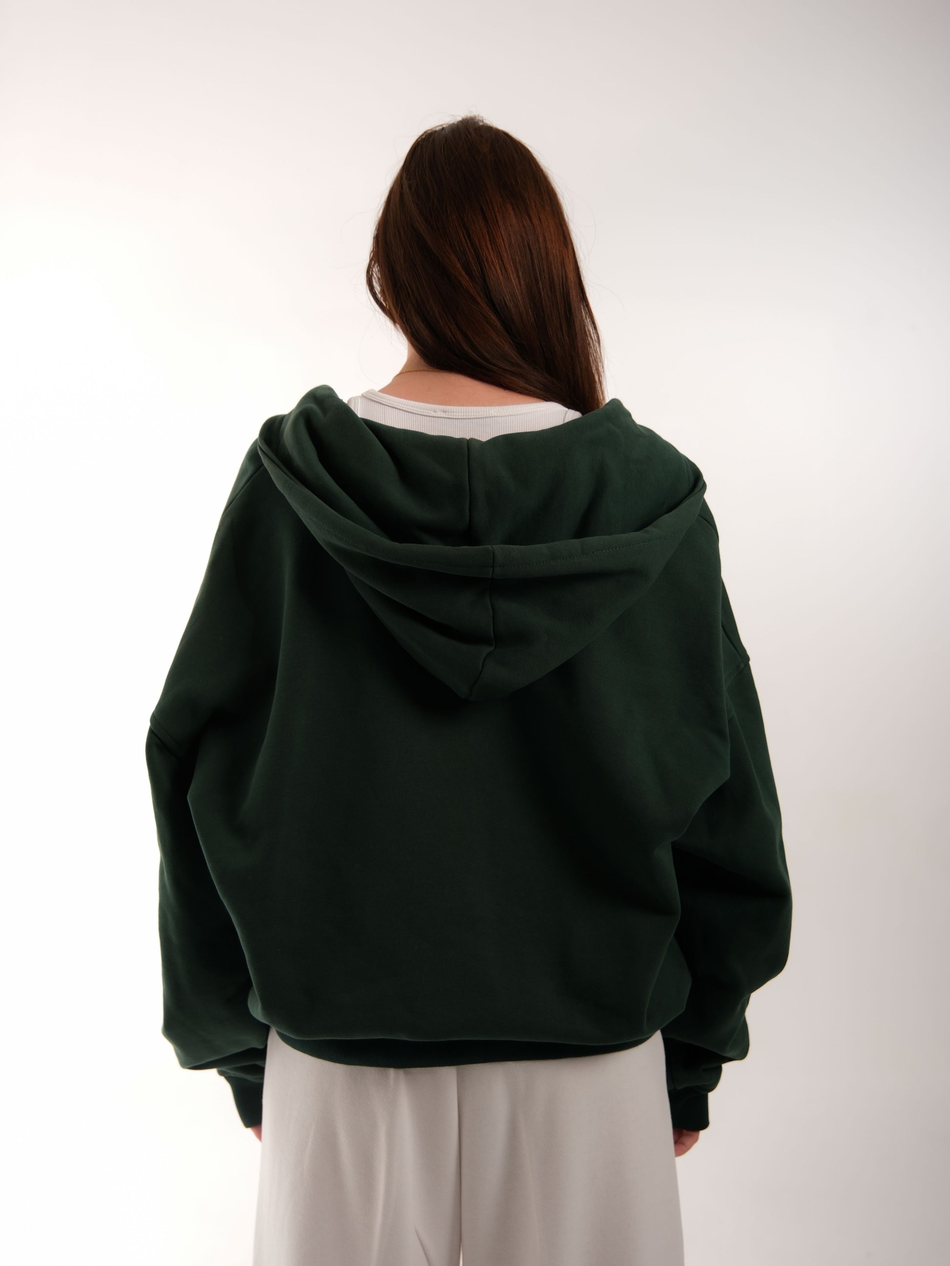 Labor Green Zip Up