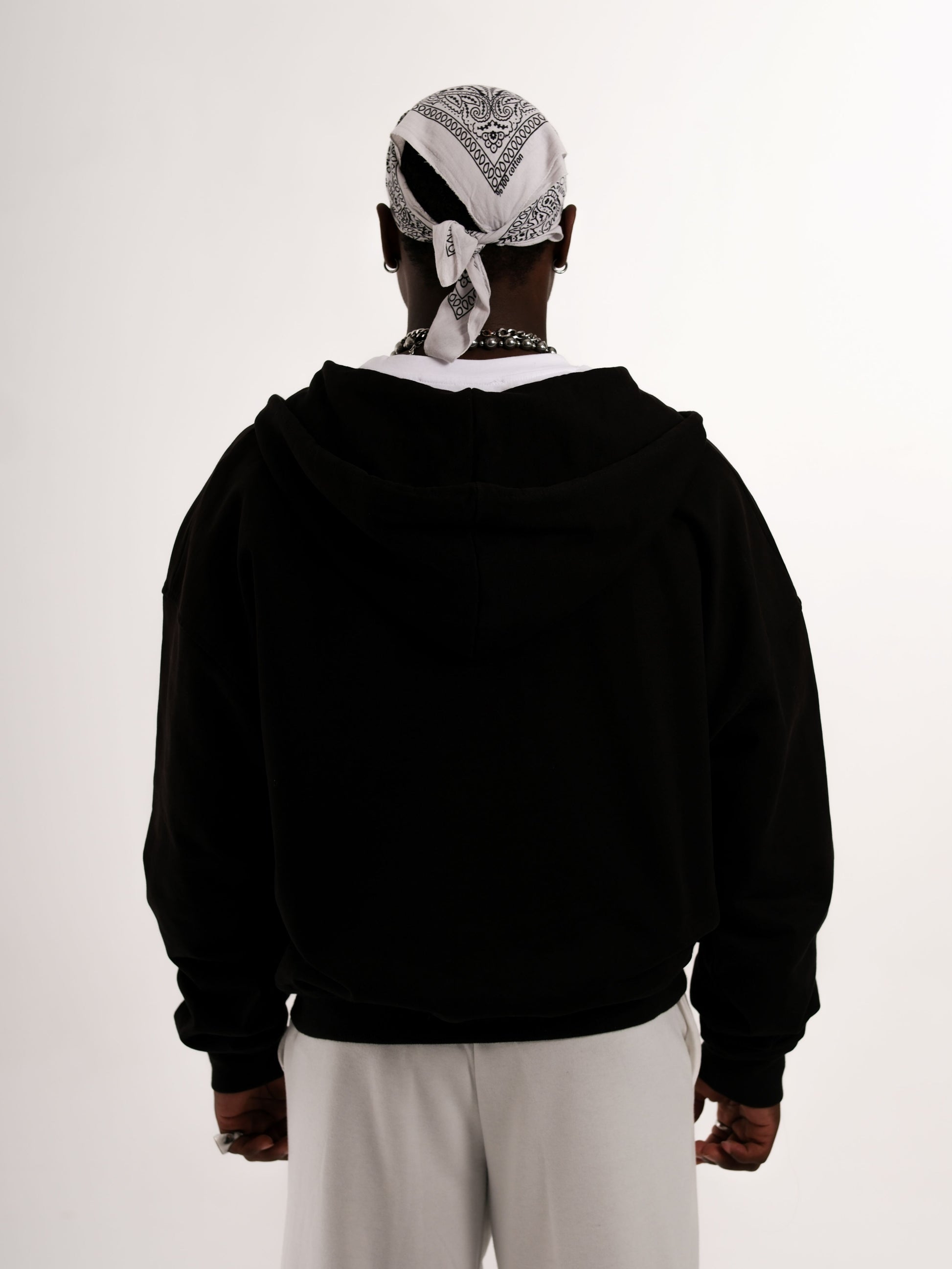 Labor Black Zip Up