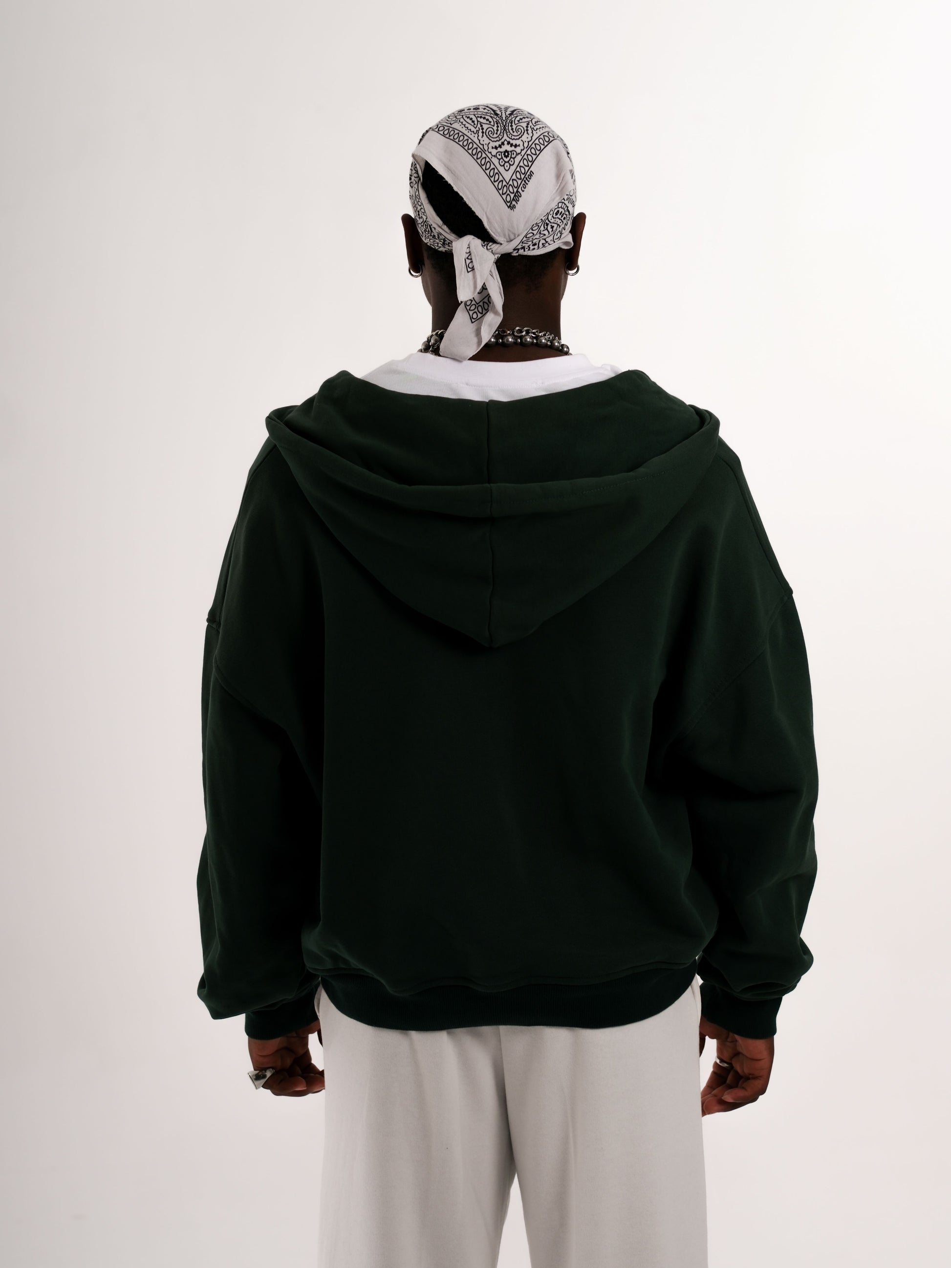 Labor Green Zip Up