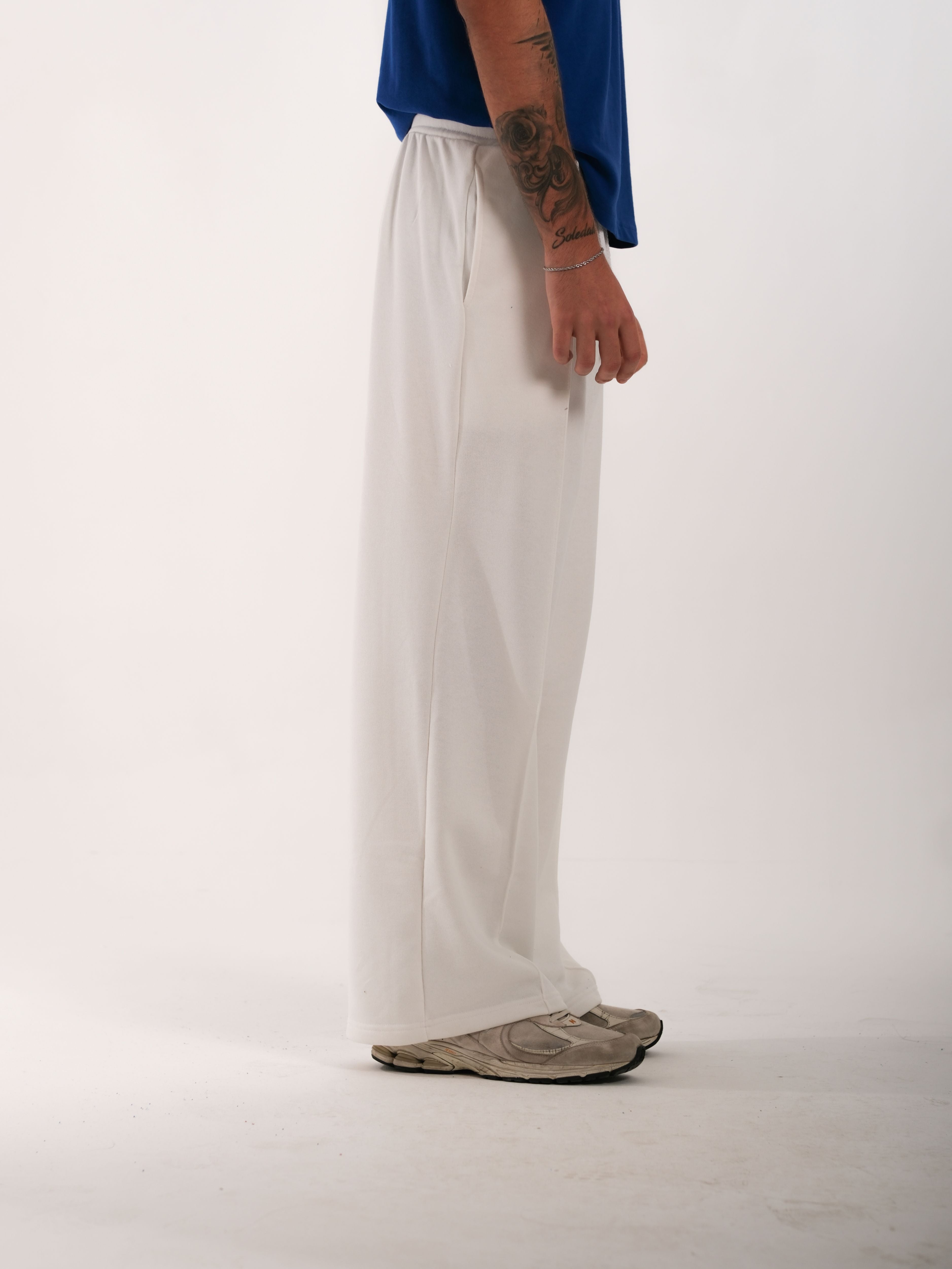 Basic White Sweatpant