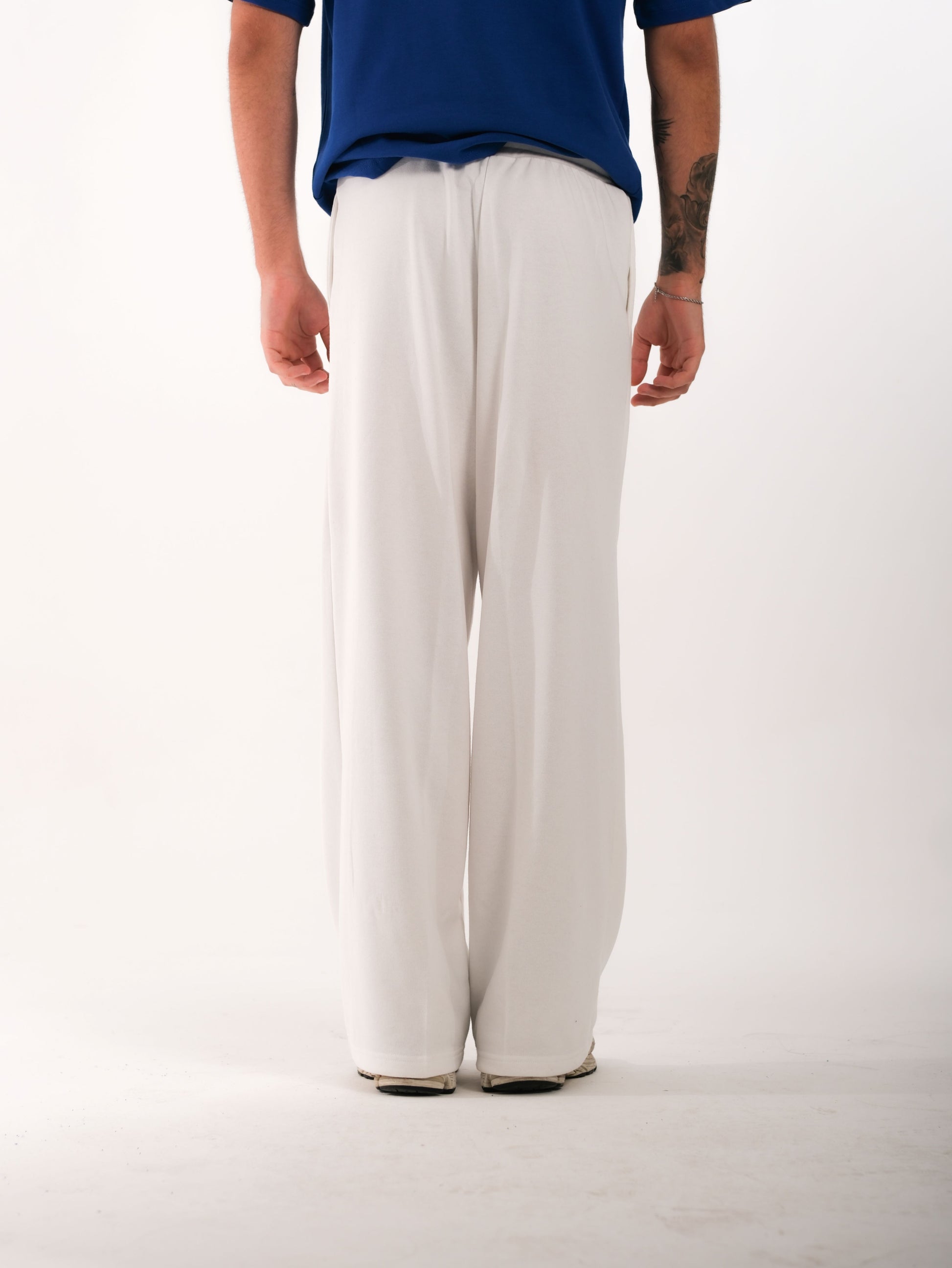 Basic White Sweatpant
