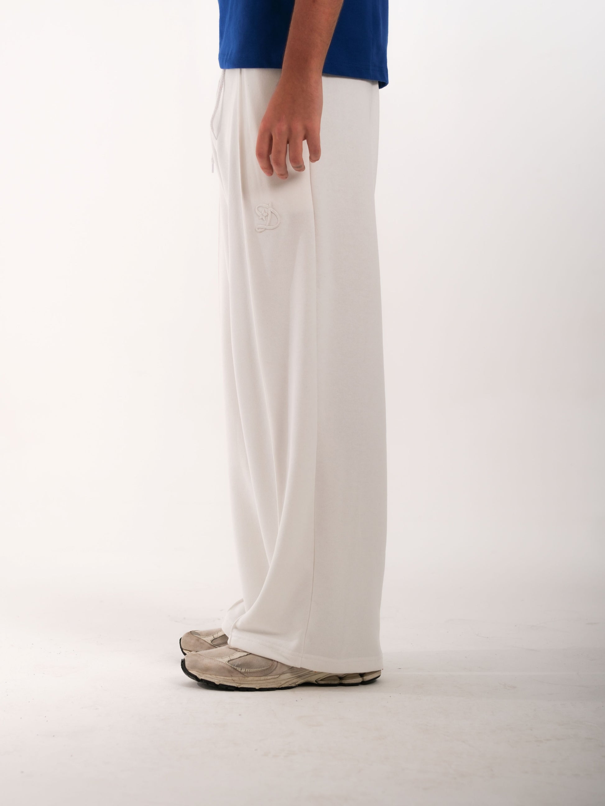 Basic White Sweatpant