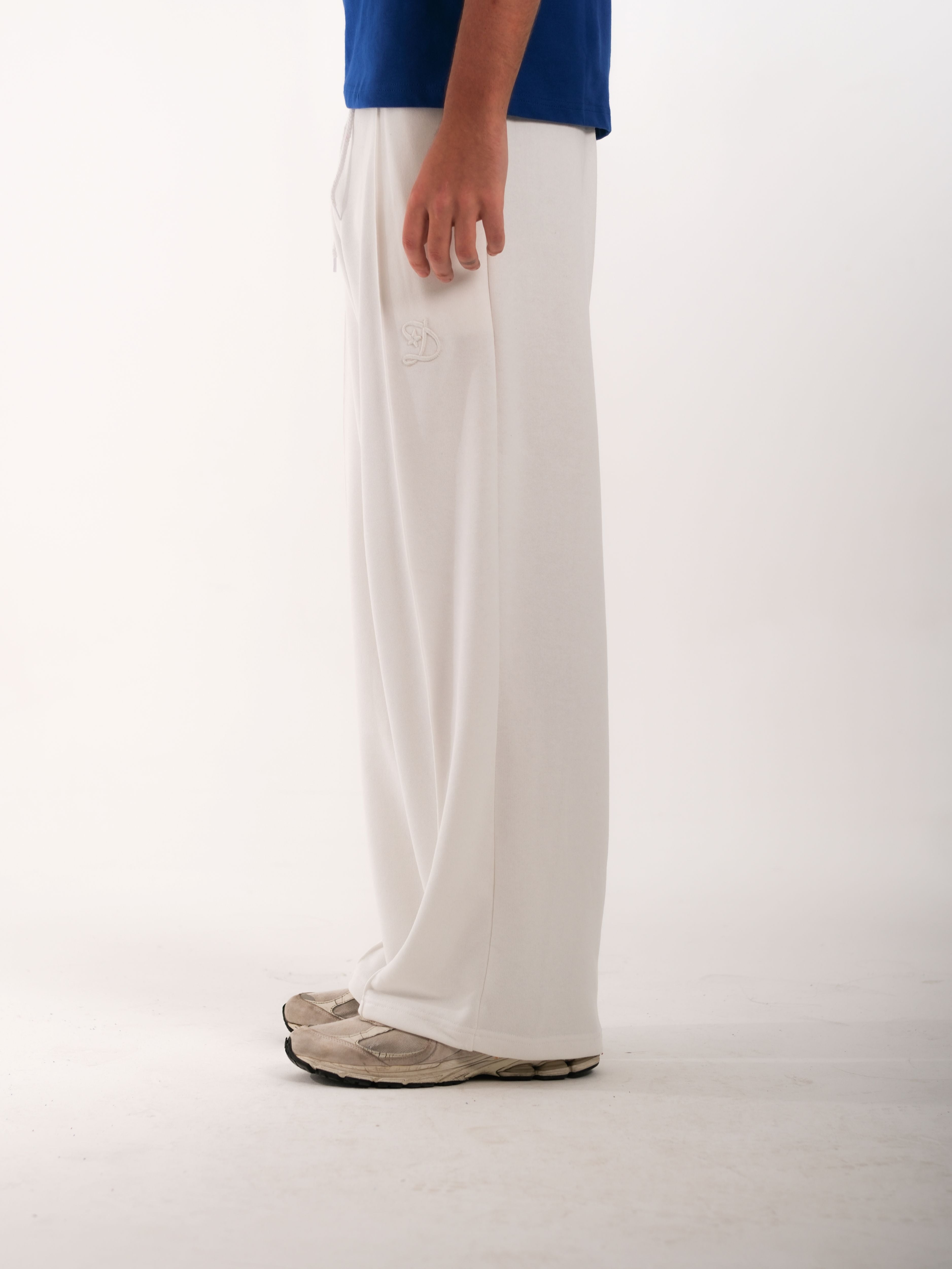 Basic White Sweatpant