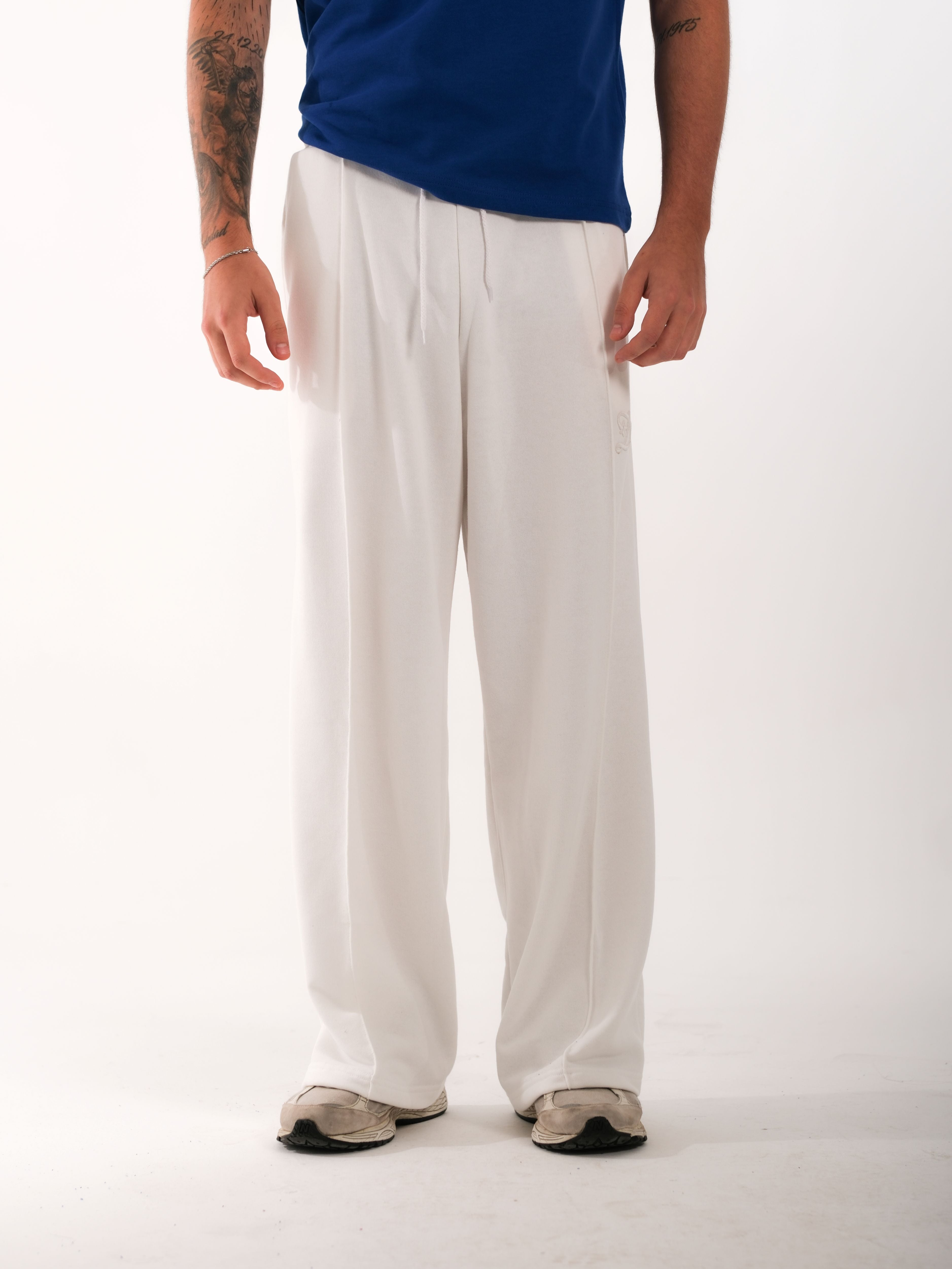 Basic White Sweatpant